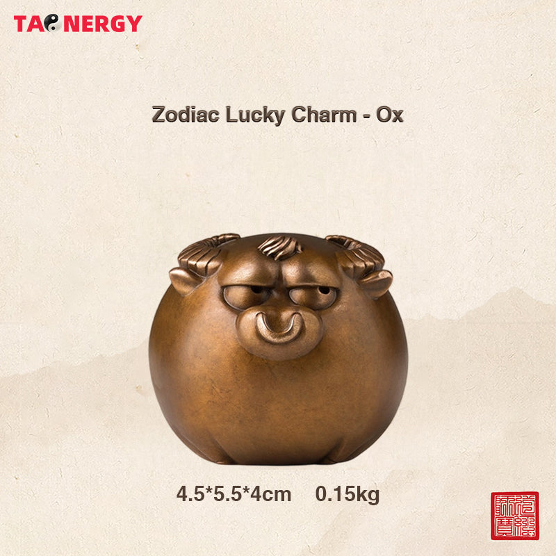 Twelve Zodiac Auspicious Copper Figurines