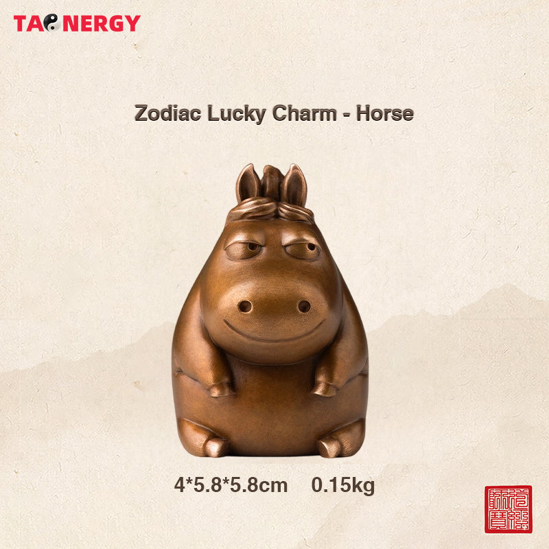 Twelve Zodiac Auspicious Copper Figurines