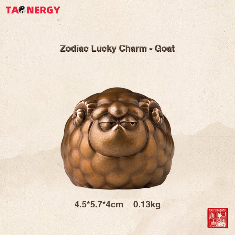 Twelve Zodiac Auspicious Copper Figurines