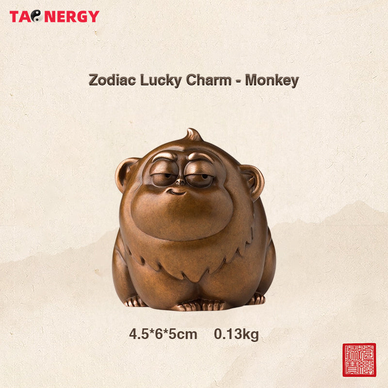 Twelve Zodiac Auspicious Copper Figurines