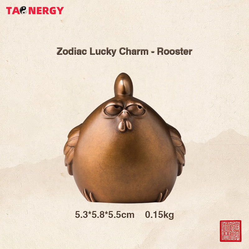 Twelve Zodiac Auspicious Copper Figurines