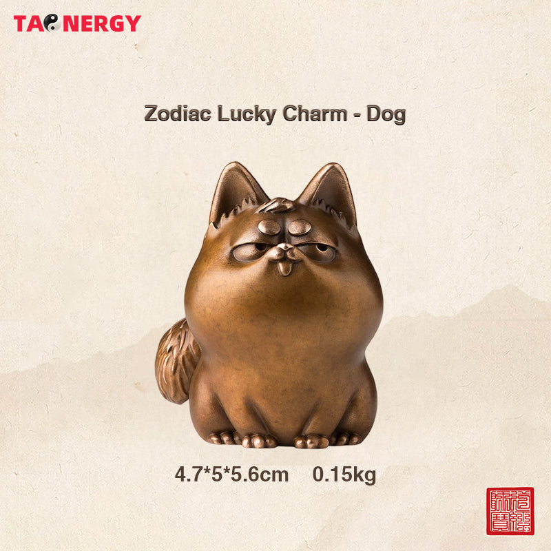 Twelve Zodiac Auspicious Copper Figurines