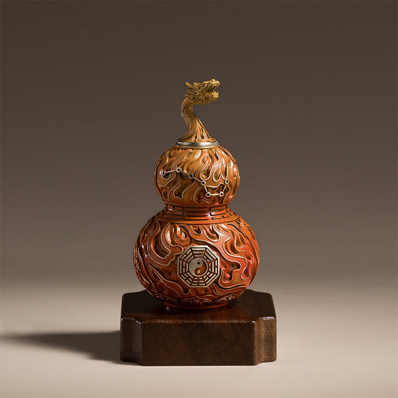 Dragon-Head Gourd Brass Ornament