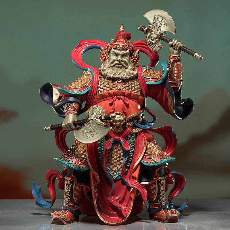 Eternal Guardians Door God Brass Figurines