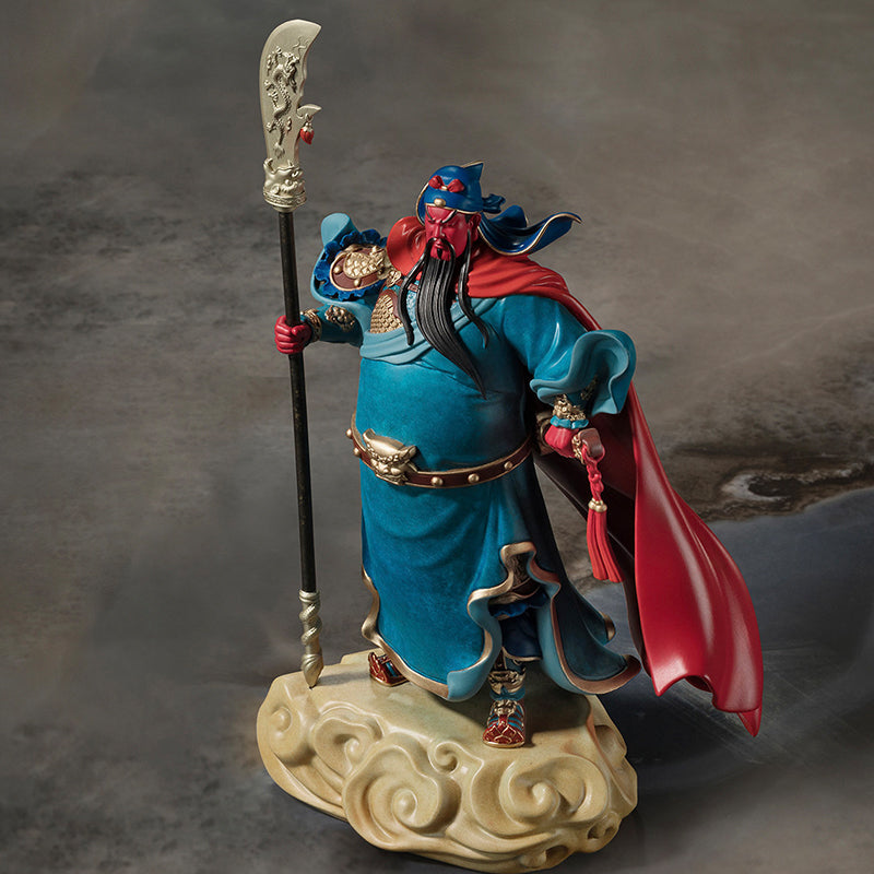 Majesty Over Mountains and Rivers Guan Gong Copper Figurine