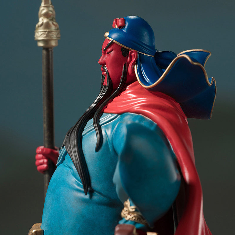 Majesty Over Mountains and Rivers Guan Gong Copper Figurine