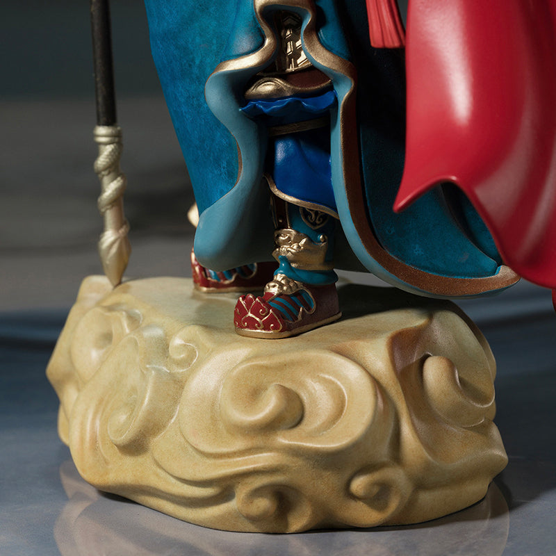 Majesty Over Mountains and Rivers Guan Gong Copper Figurine