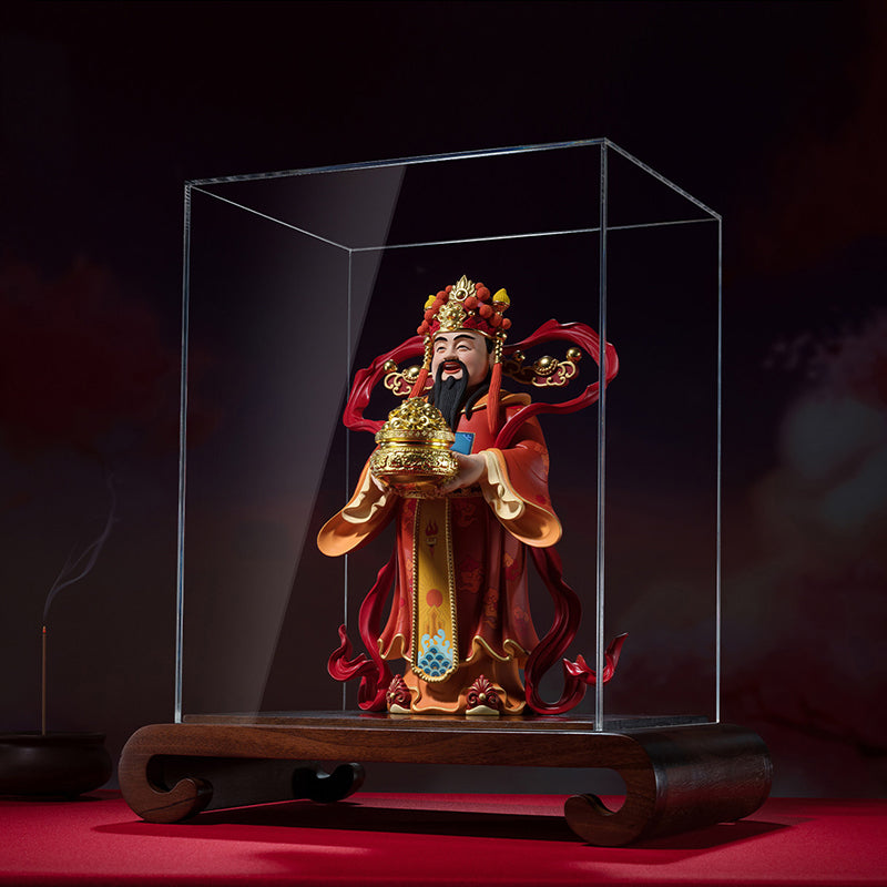 Wealth Arrives at My Home God of Wealth Figurine