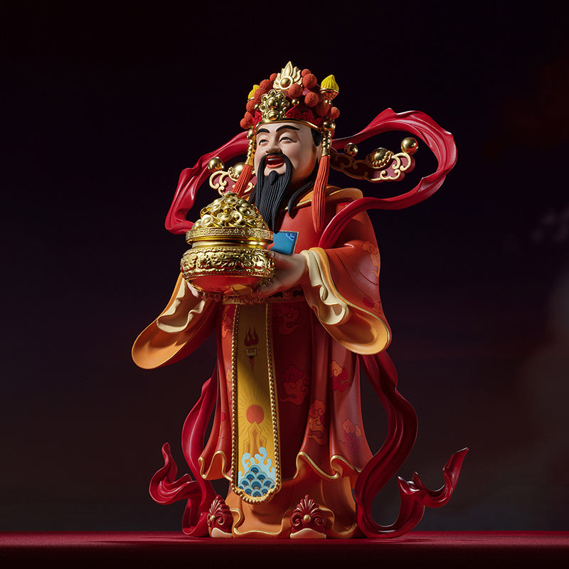 Wealth Arrives at My Home God of Wealth Figurine