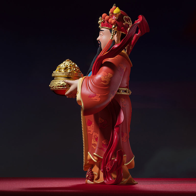 Wealth Arrives at My Home God of Wealth Figurine