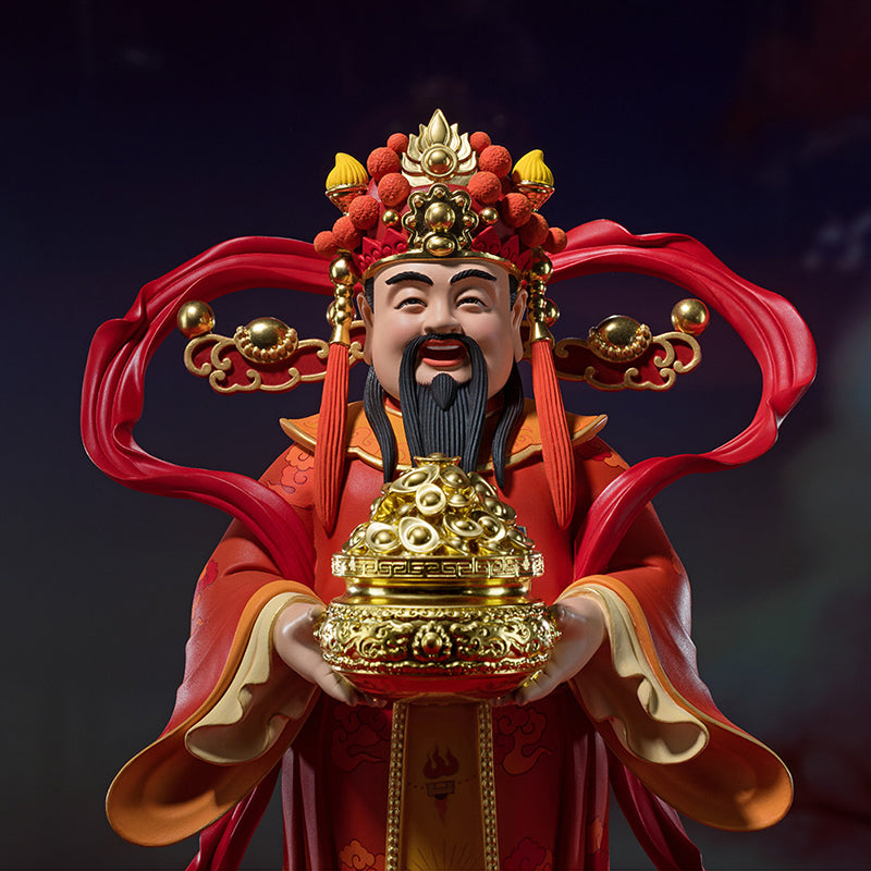 Wealth Arrives at My Home God of Wealth Figurine