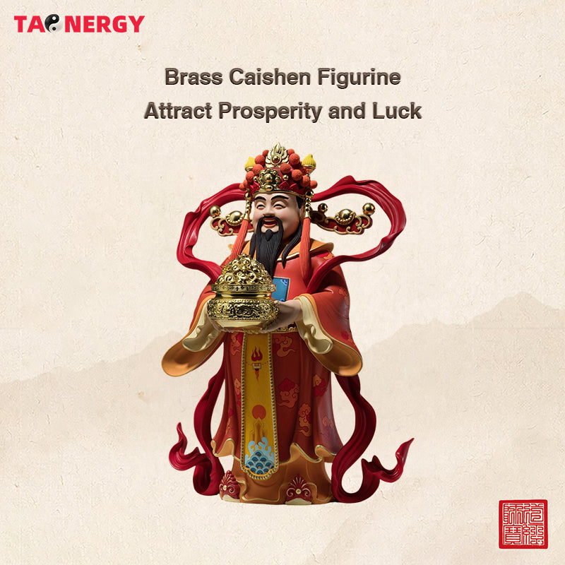 Wealth Arrives at My Home God of Wealth Figurine