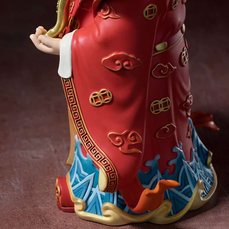 Auspicious Wealth-Attracting God of Wealth Figurine