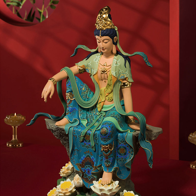 Serene Guanyin - Limited Edition Bronze Statue