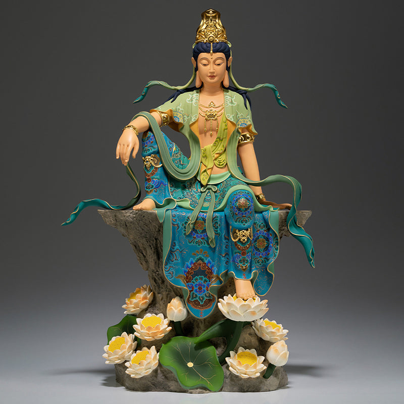 Serene Guanyin - Limited Edition Bronze Statue