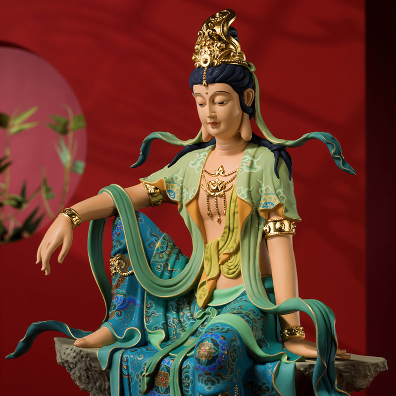 Serene Guanyin - Limited Edition Bronze Statue