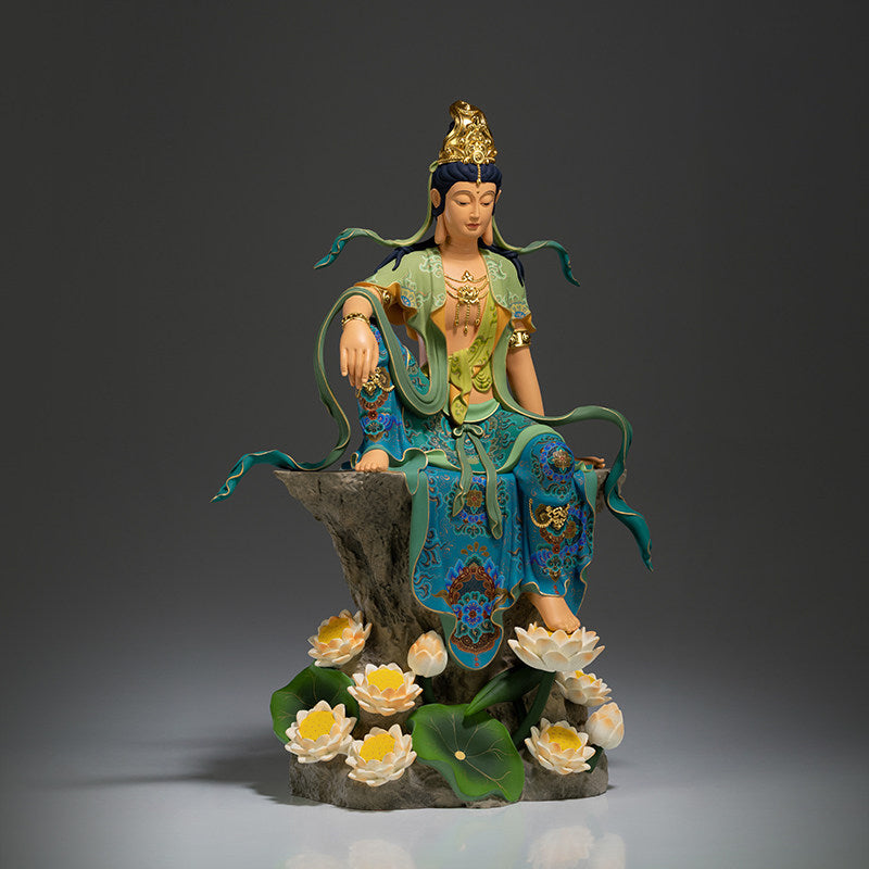 Serene Guanyin - Limited Edition Bronze Statue