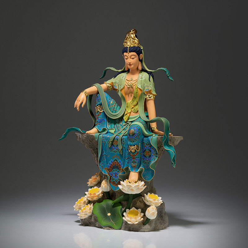 Serene Guanyin - Limited Edition Bronze Statue