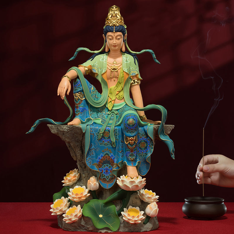 Serene Guanyin - Limited Edition Bronze Statue