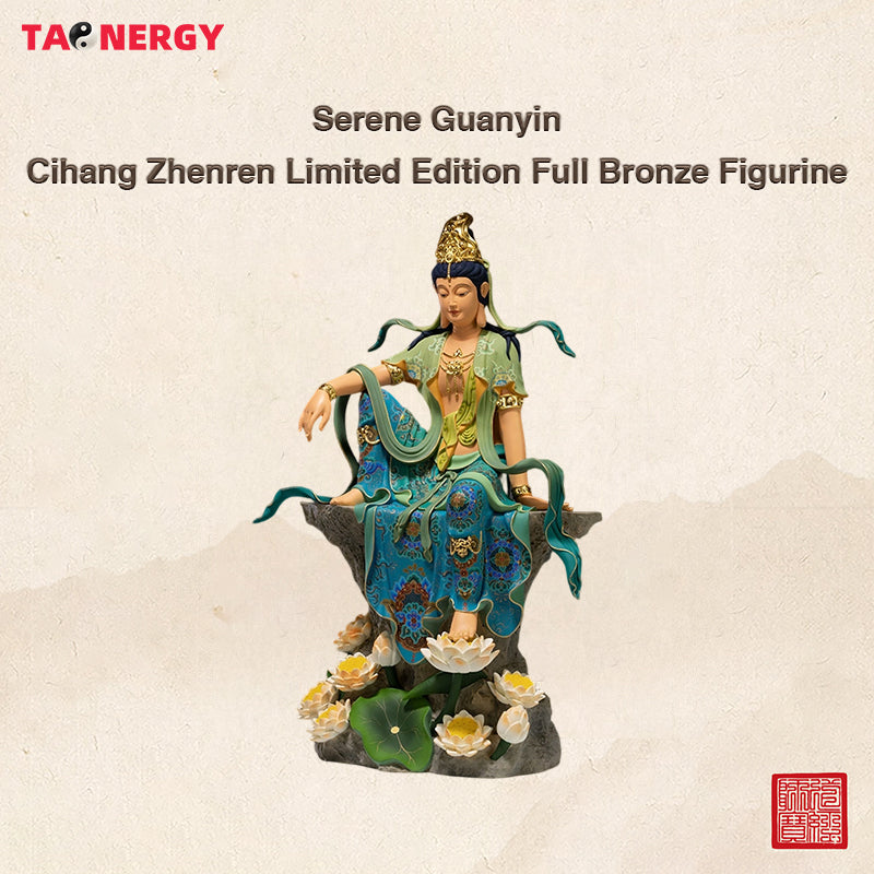Serene Guanyin - Limited Edition Bronze Statue