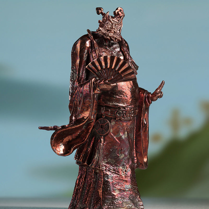 Zhong Kui's Mighty Purple Copper Ornament