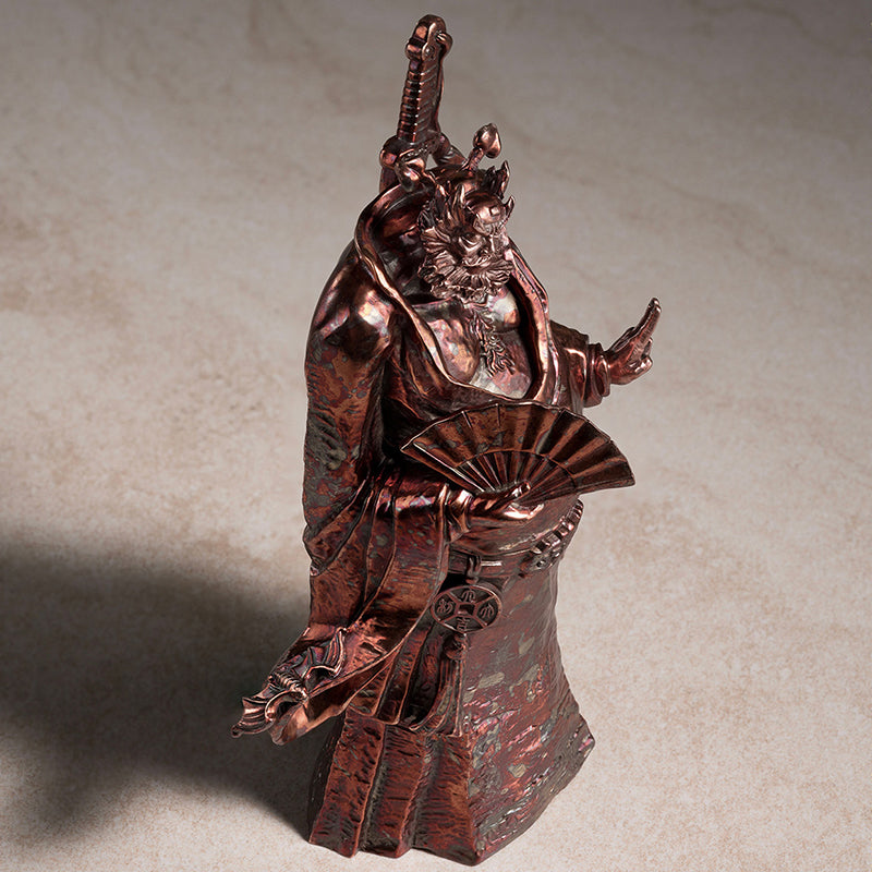 Zhong Kui's Mighty Purple Copper Ornament