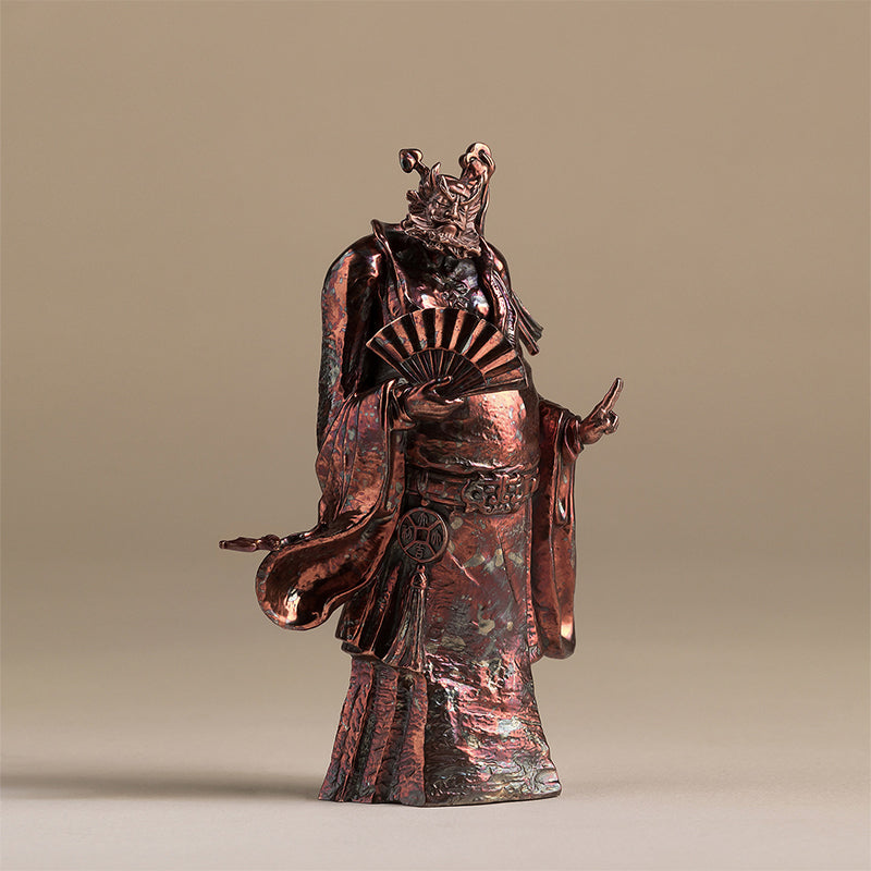 Zhong Kui's Mighty Purple Copper Ornament