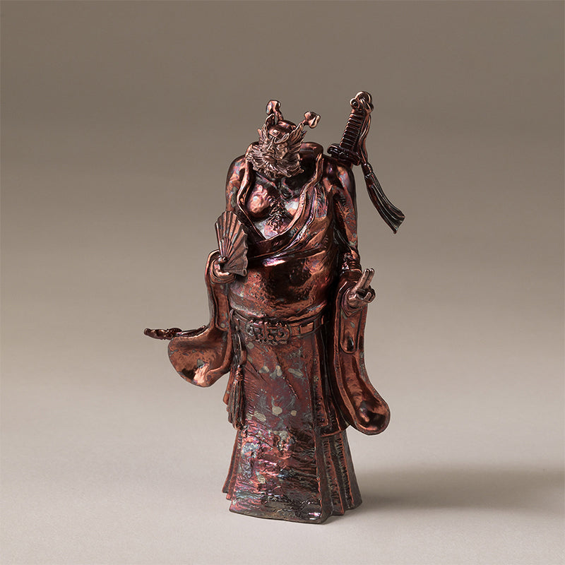 Zhong Kui's Mighty Purple Copper Ornament