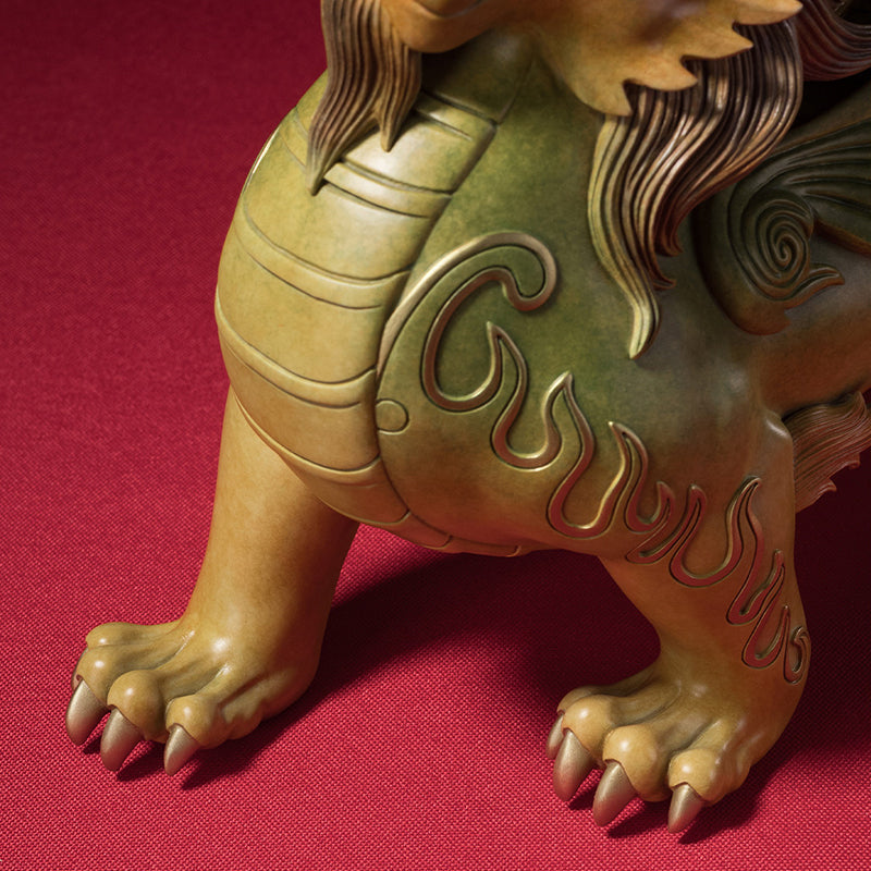 Brass Gold-backed Pixiu Ornament