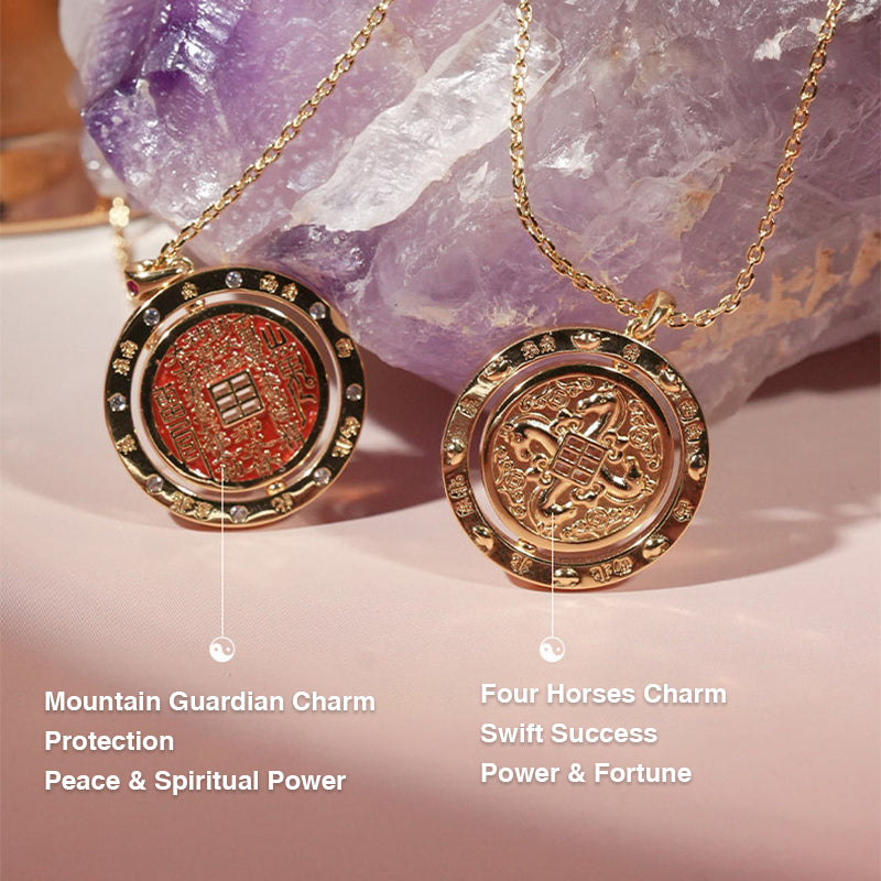 Galloping Horse Zodiac Pendant
