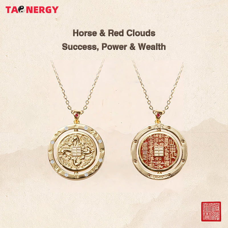Galloping Horse Zodiac Pendant
