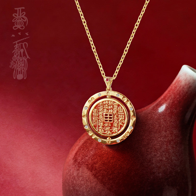 Galloping Horse Zodiac Pendant