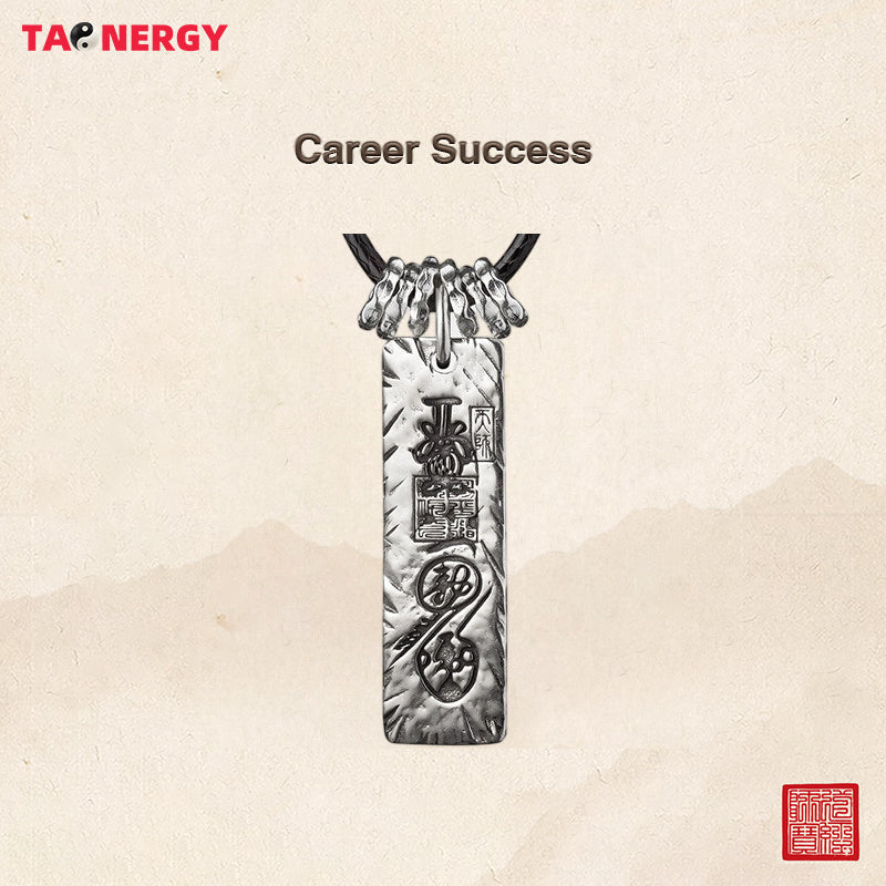 Taoist Talisman 999 Silver Pendant