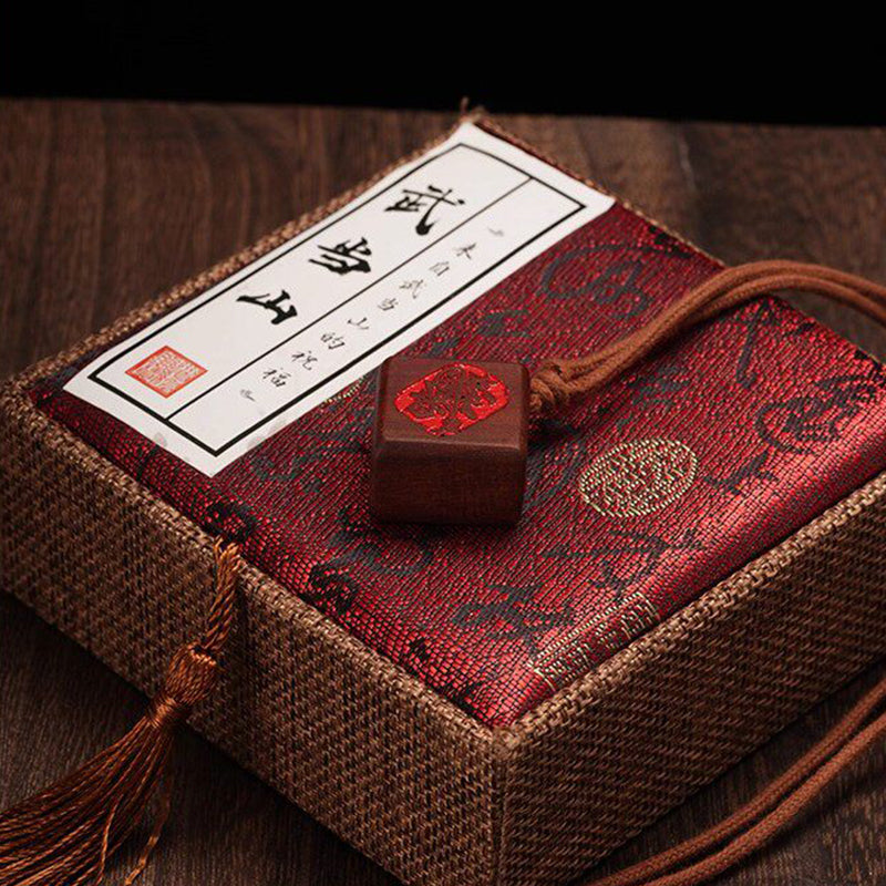 Lightning-Struck Wood Amulet Pendant