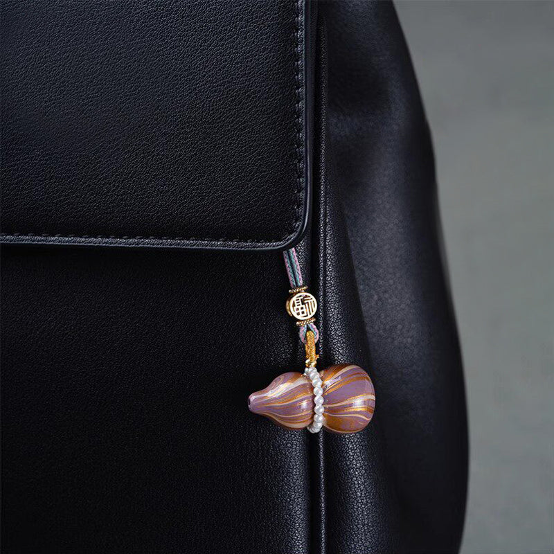 Lacquer Flow Gourd Pendant