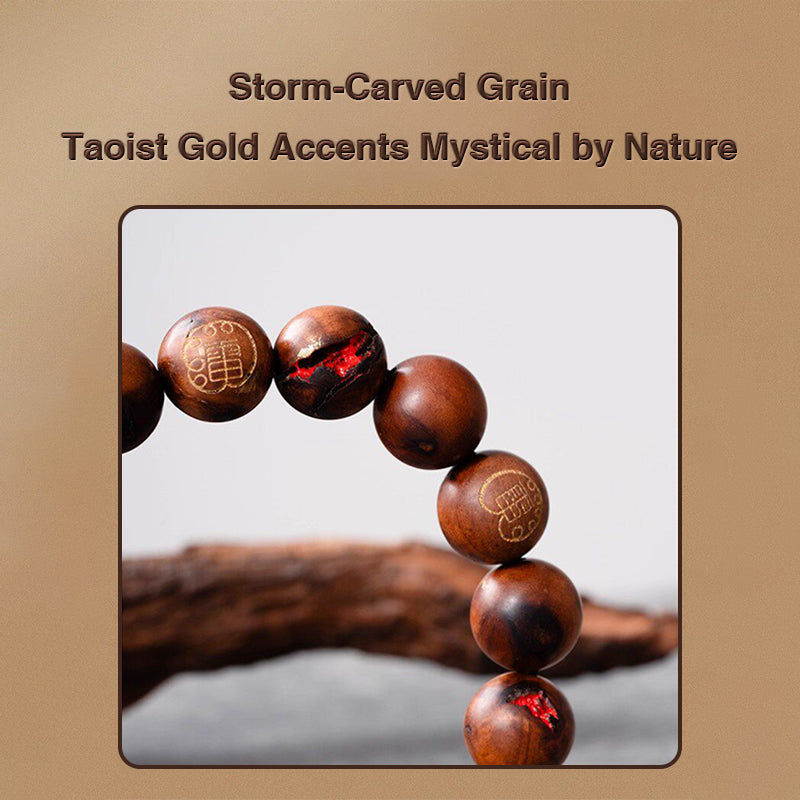Natural Thunder-Struck Wood Bracelet