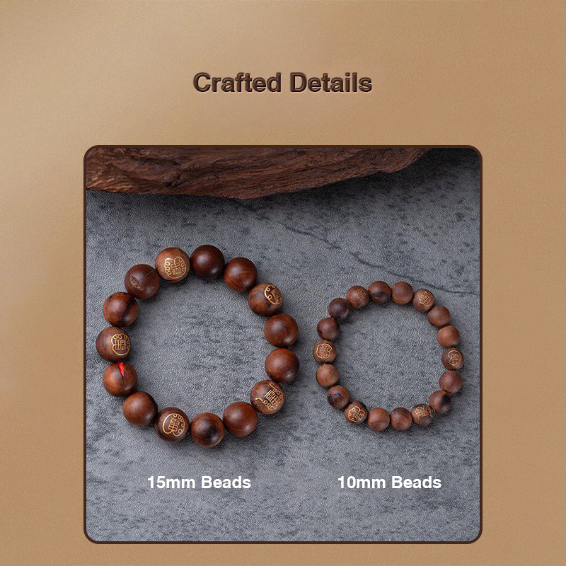Natural Thunder-Struck Wood Bracelet