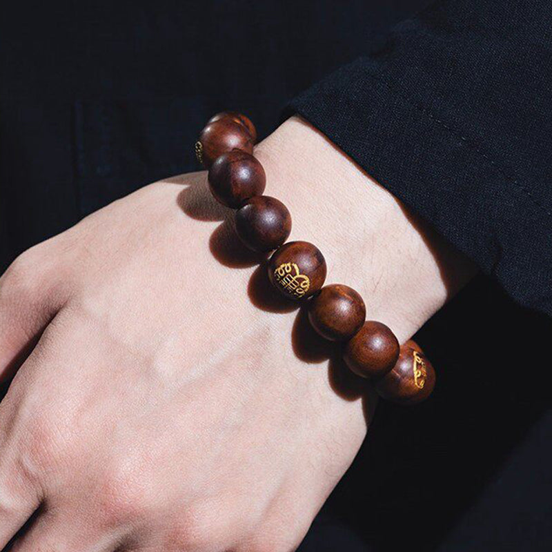 Natural Thunder-Struck Wood Bracelet