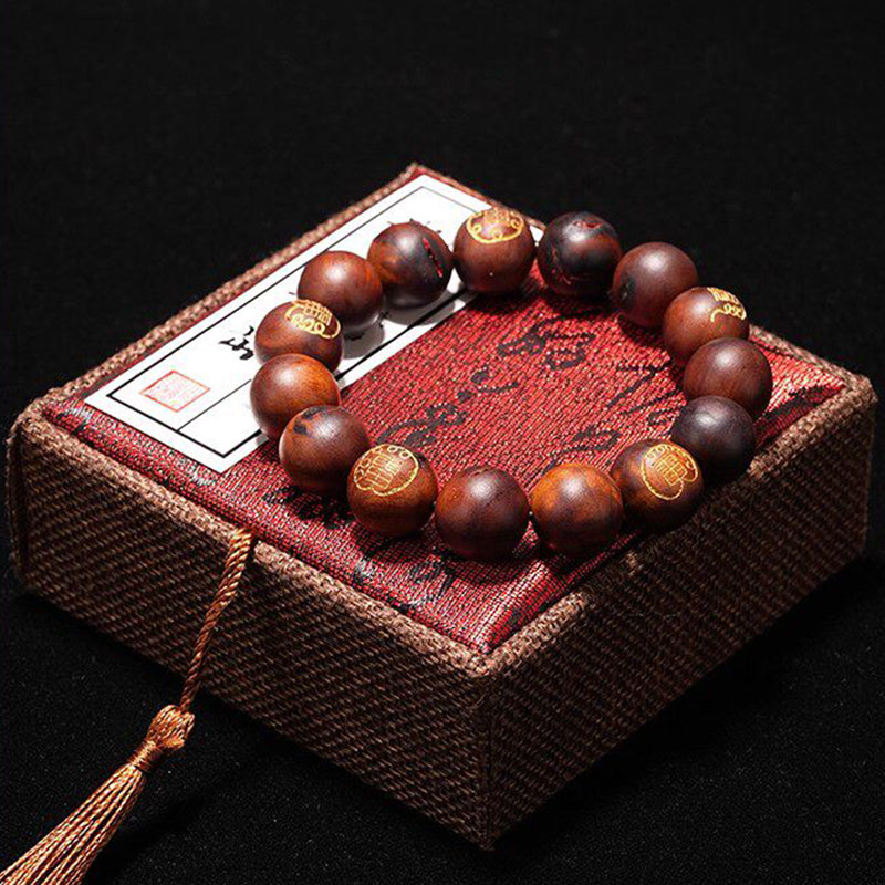 Natural Thunder-Struck Wood Bracelet