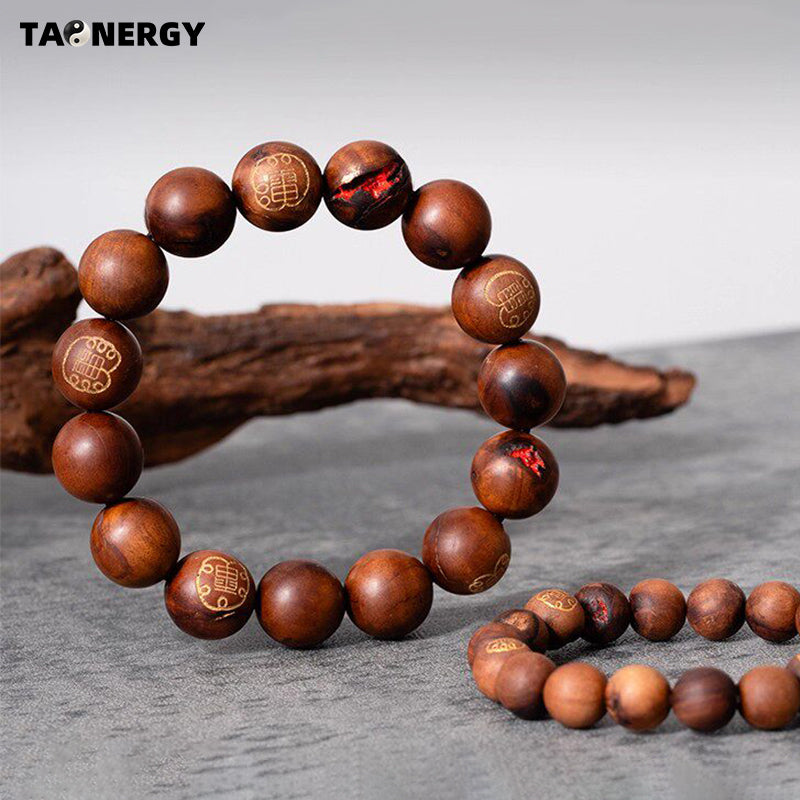 Natural Thunder-Struck Wood Bracelet