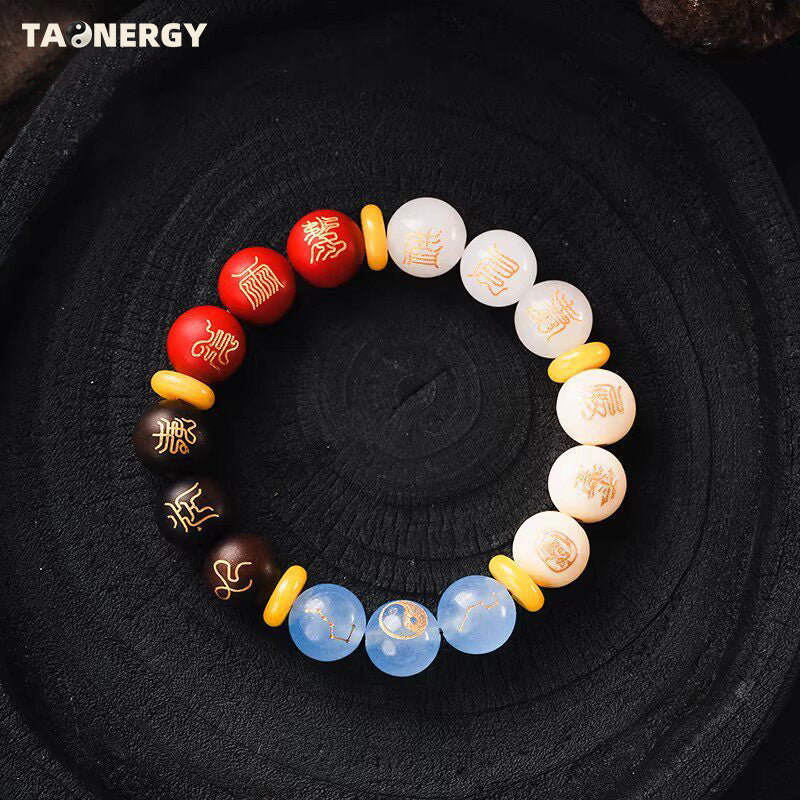 Five-Way Fortune Bead Bracelet