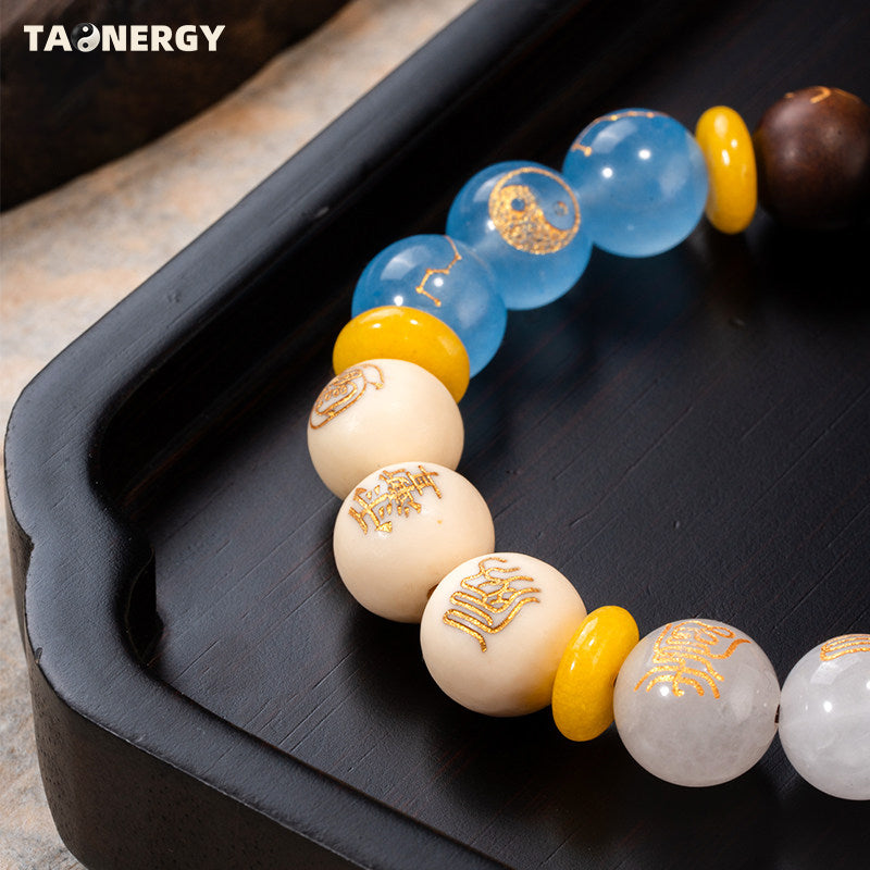 Five-Way Fortune Bead Bracelet