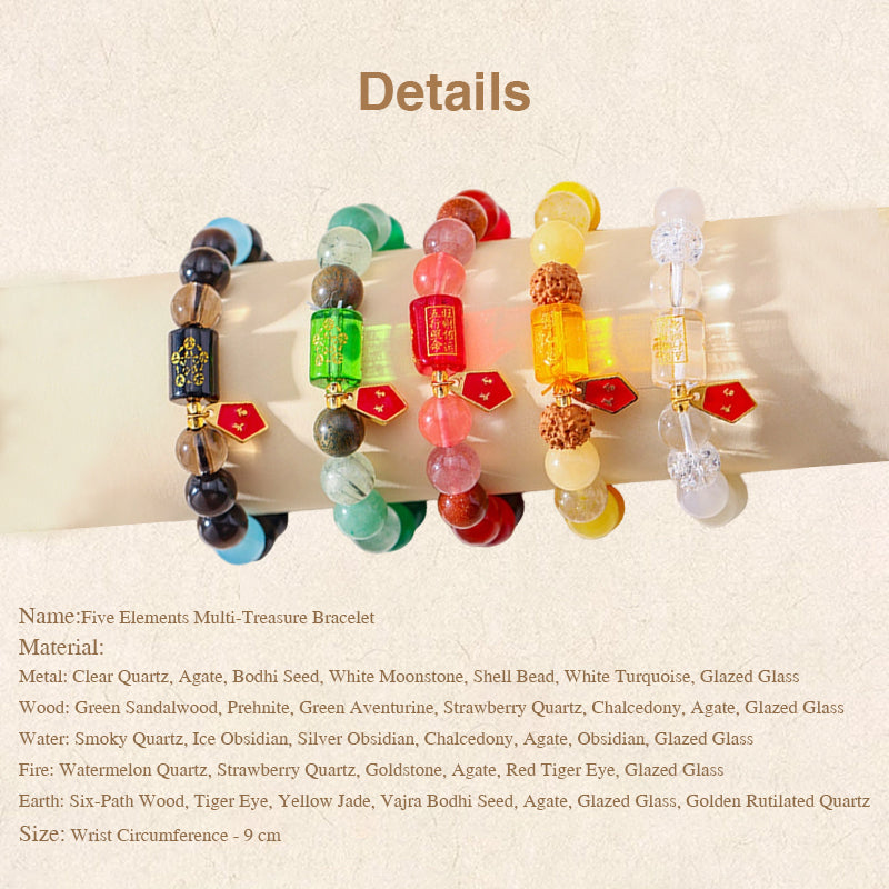 Five Elements Treasure Bracelet