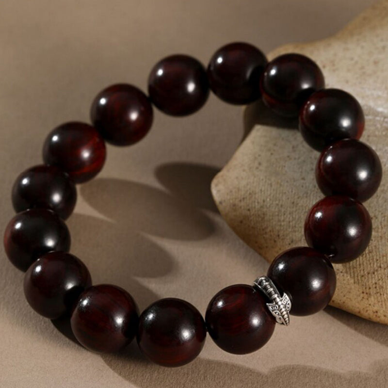 Small-Leaf Red Sandalwood Serenity Bracelet