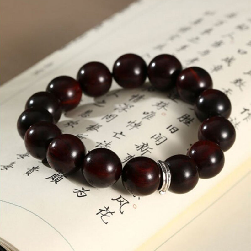 Small-Leaf Red Sandalwood Serenity Bracelet