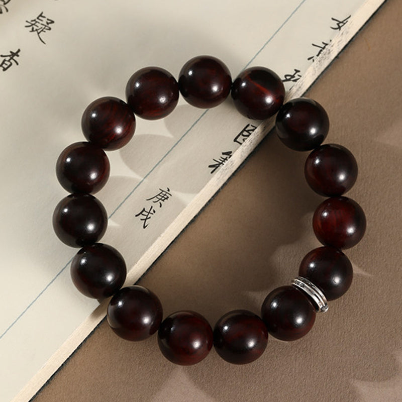 Small-Leaf Red Sandalwood Serenity Bracelet