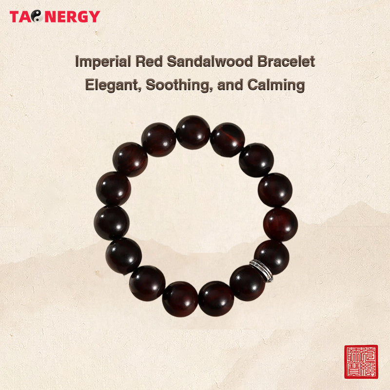 Small-Leaf Red Sandalwood Serenity Bracelet
