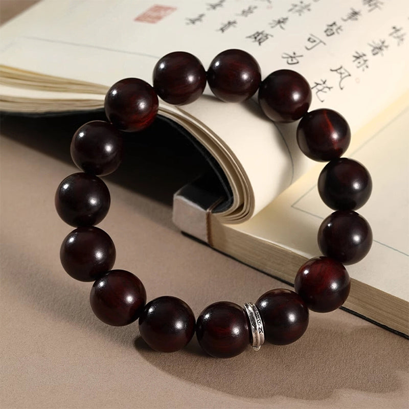 Small-Leaf Red Sandalwood Serenity Bracelet