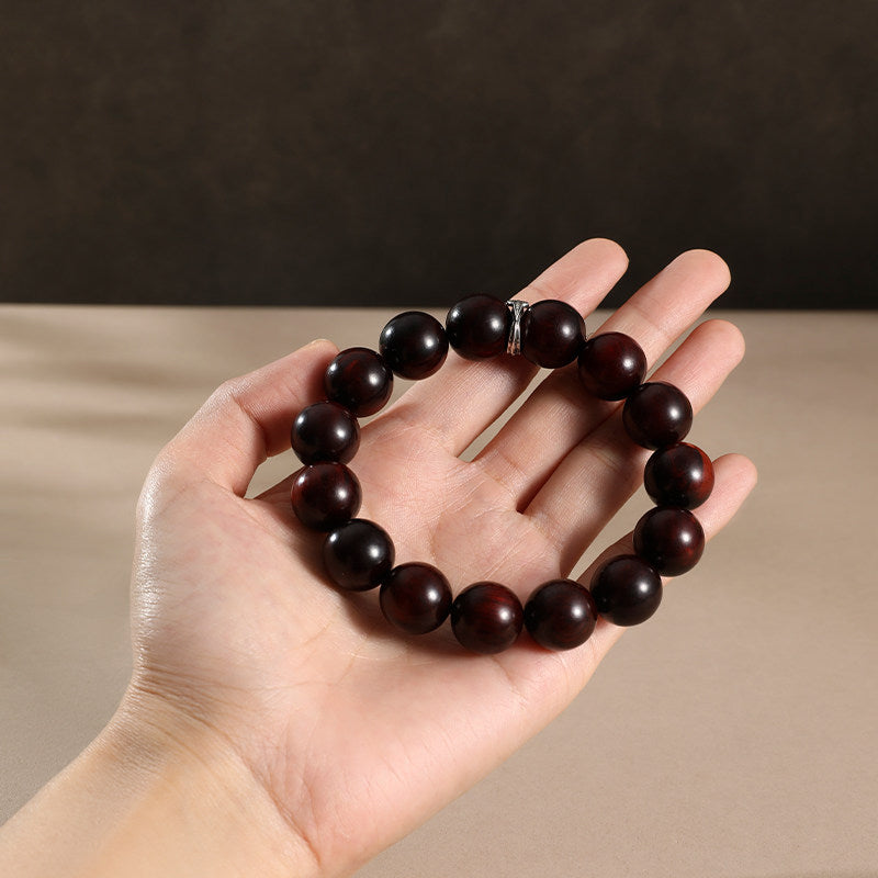 Small-Leaf Red Sandalwood Serenity Bracelet