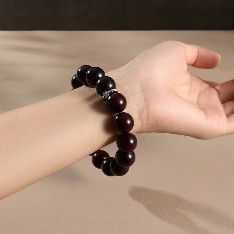 Small-Leaf Red Sandalwood Serenity Bracelet